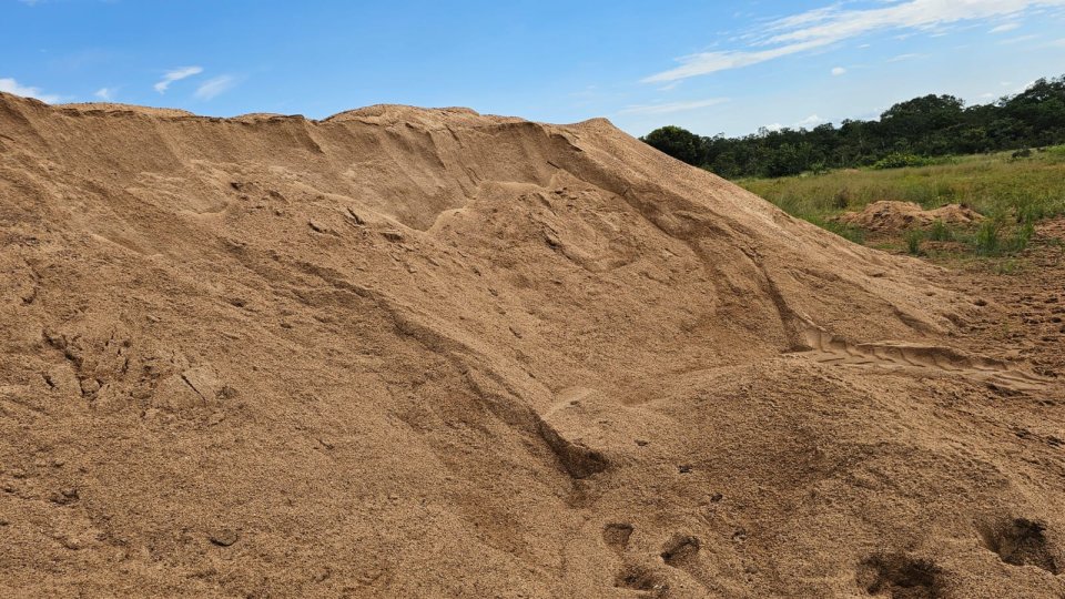 Jazida de Areia Grossa, Media, Fina e Seixo